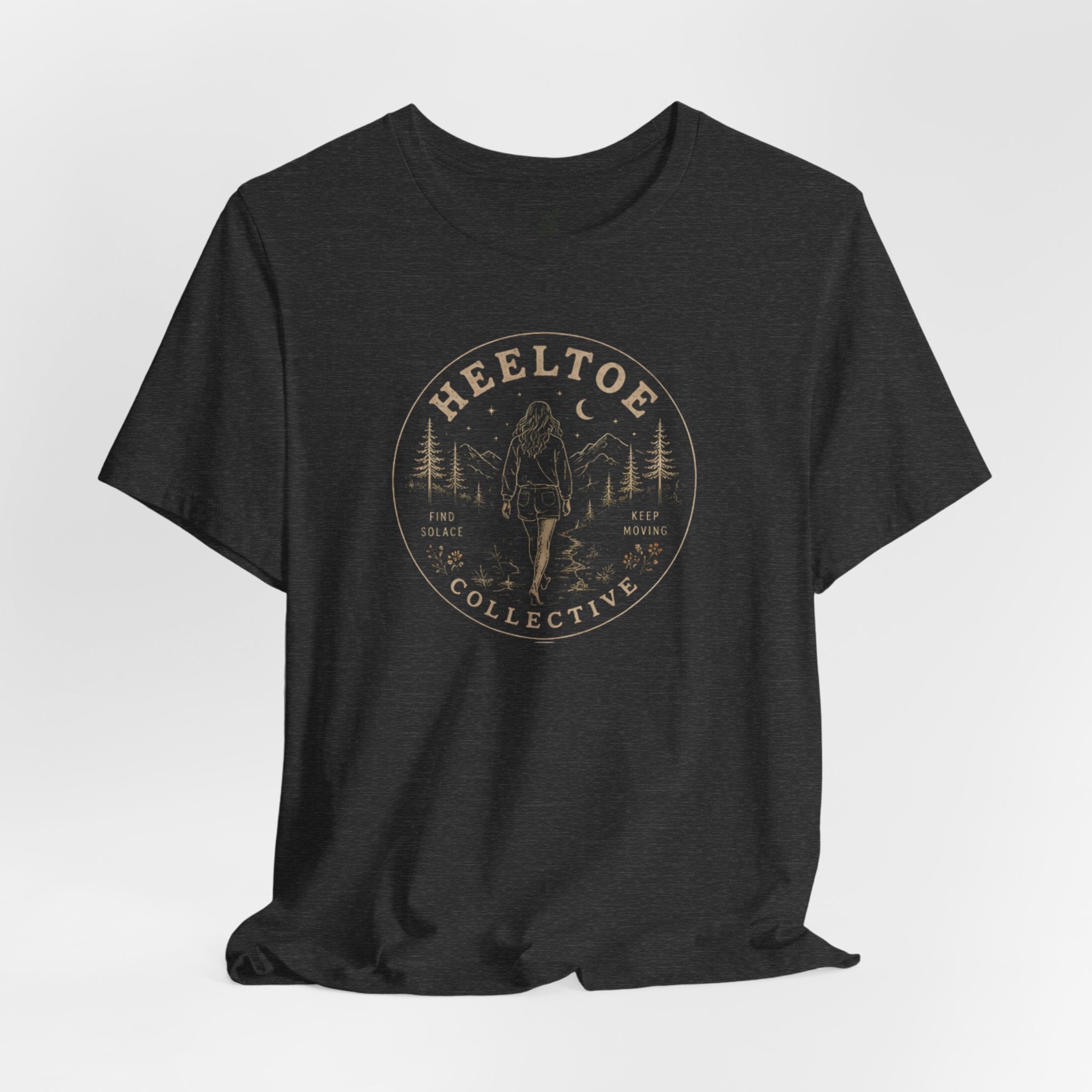 Find Solace, Keep Moving T-shirt (Session 1: Trailhead)