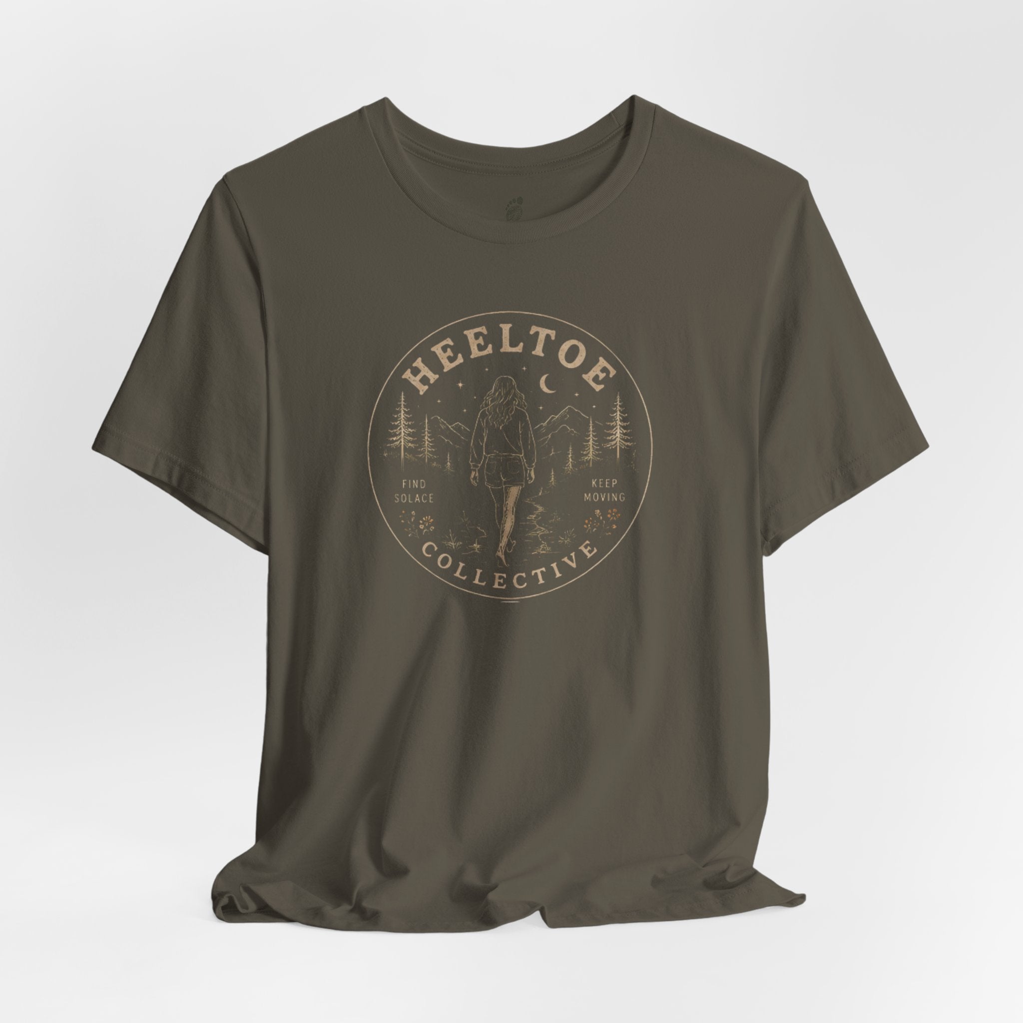 Find Solace, Keep Moving T-shirt (Session 1: Trailhead)