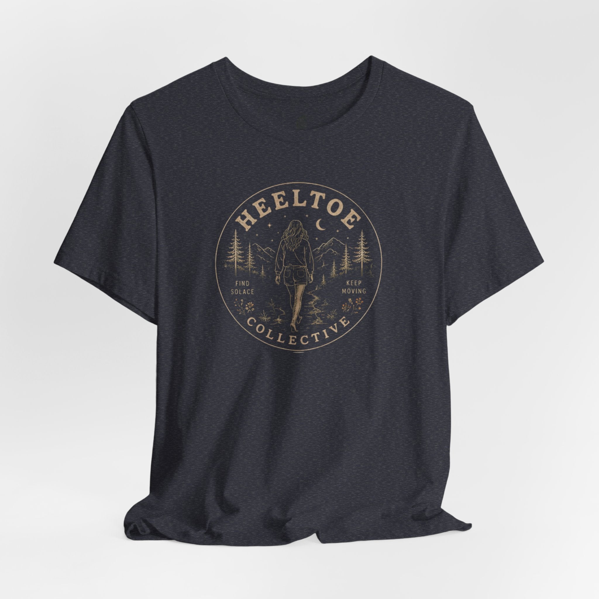 Find Solace, Keep Moving T-shirt (Session 1: Trailhead)